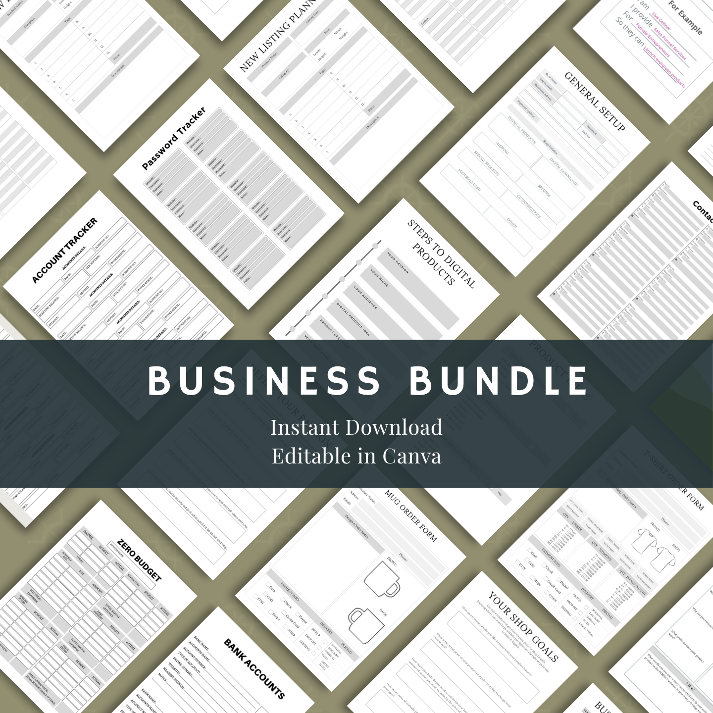 Business Canva Template Bundle