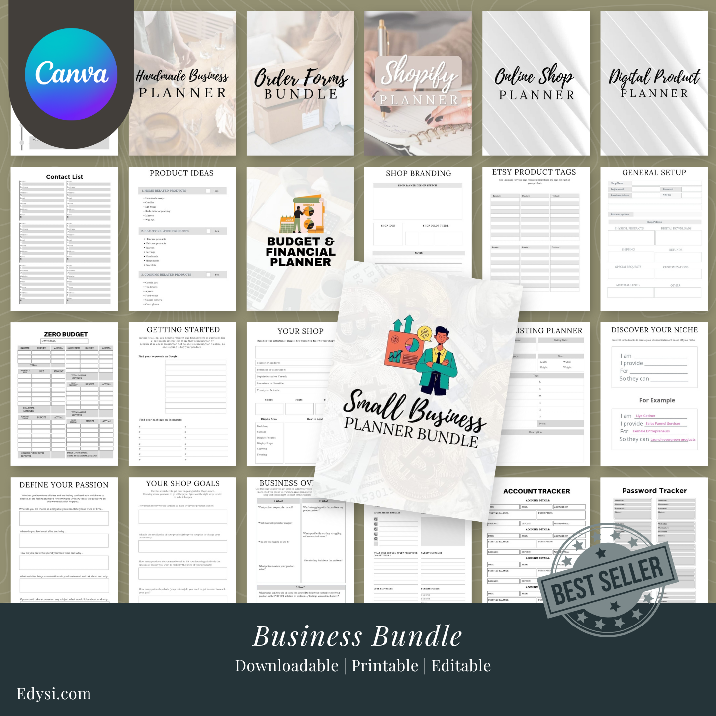 Business Canva Template Bundle