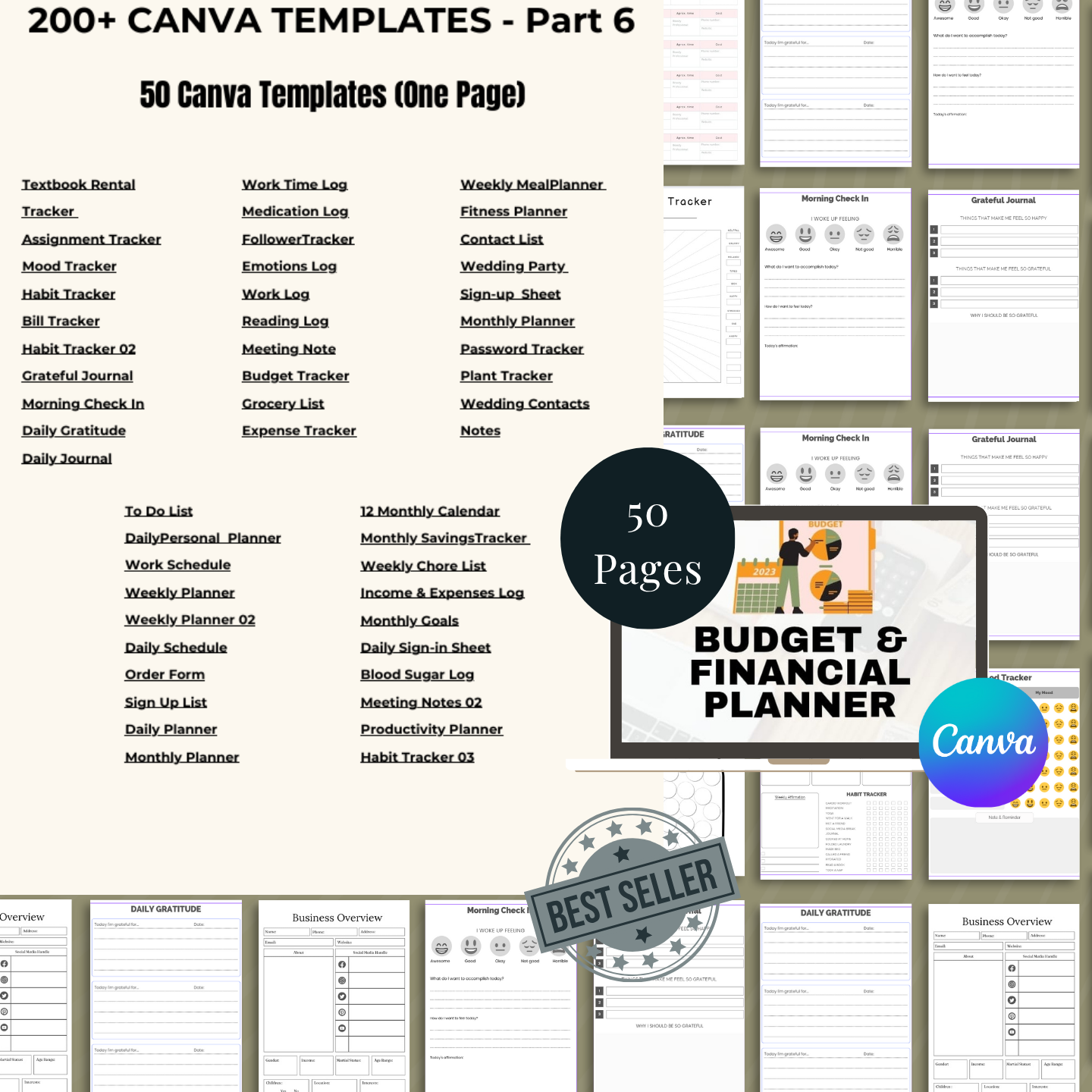 Canva Templates Bundle Part 6