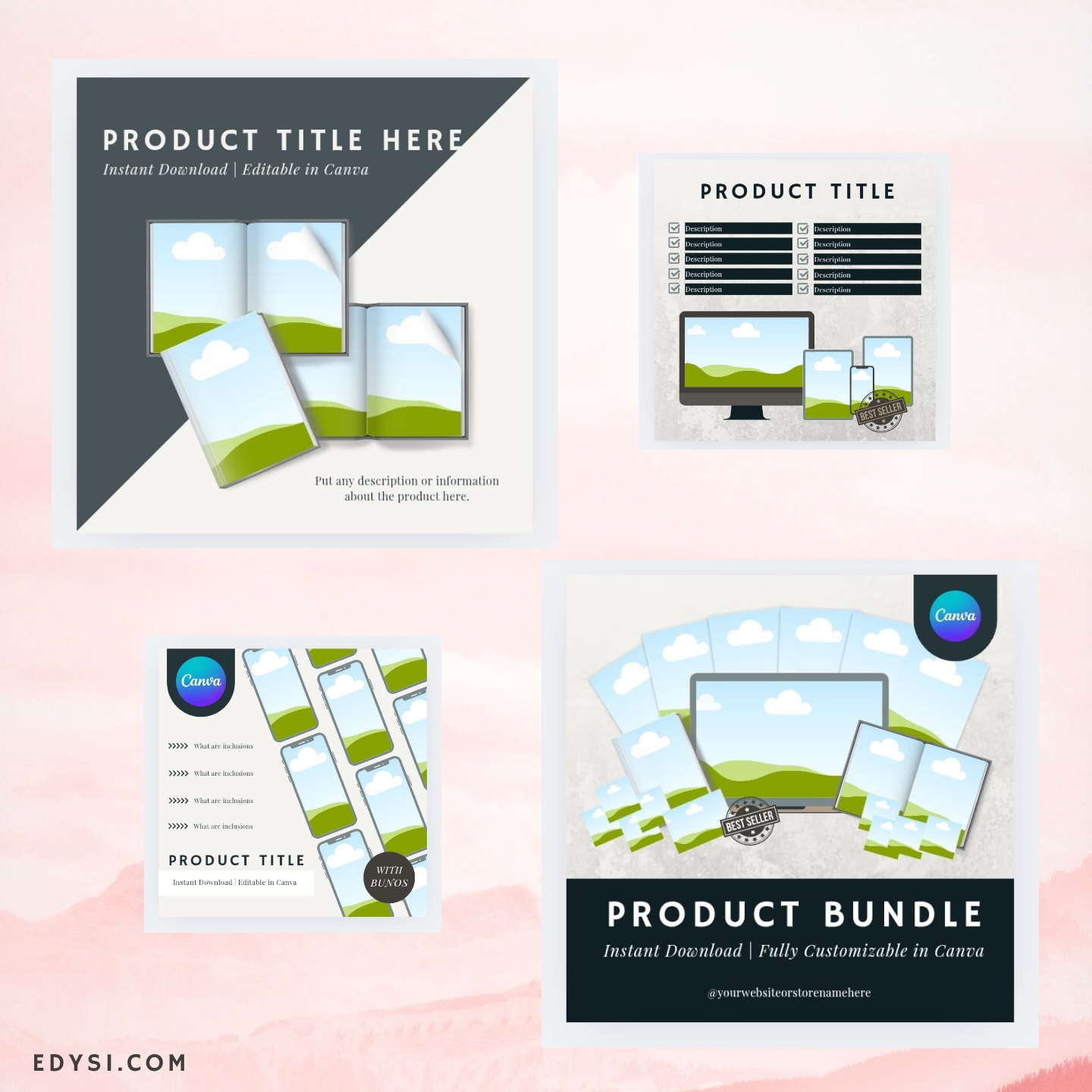 70+ LISTING MOCK-UP VIDEO TEMPLATE (ETSY SIZE)