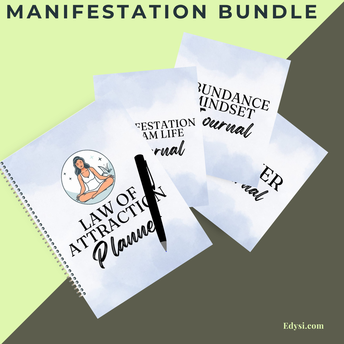 Manifestation Canva Template Bundle