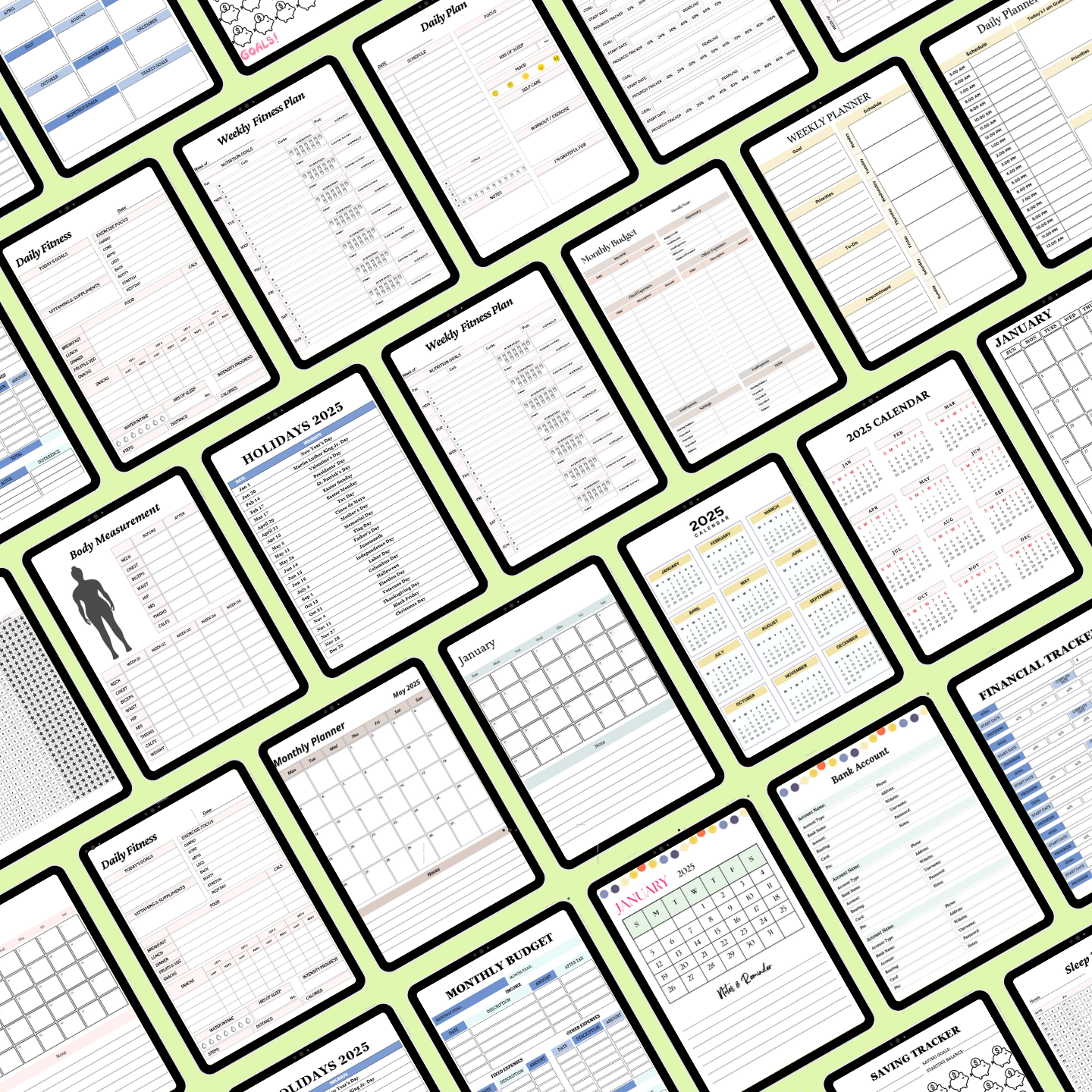 Planners Canva Template Bundle Part 3