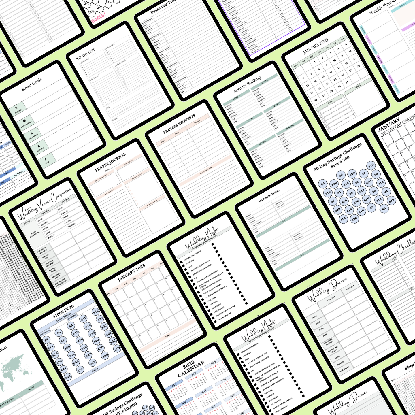 Planners Canva Template Bundle Part 4