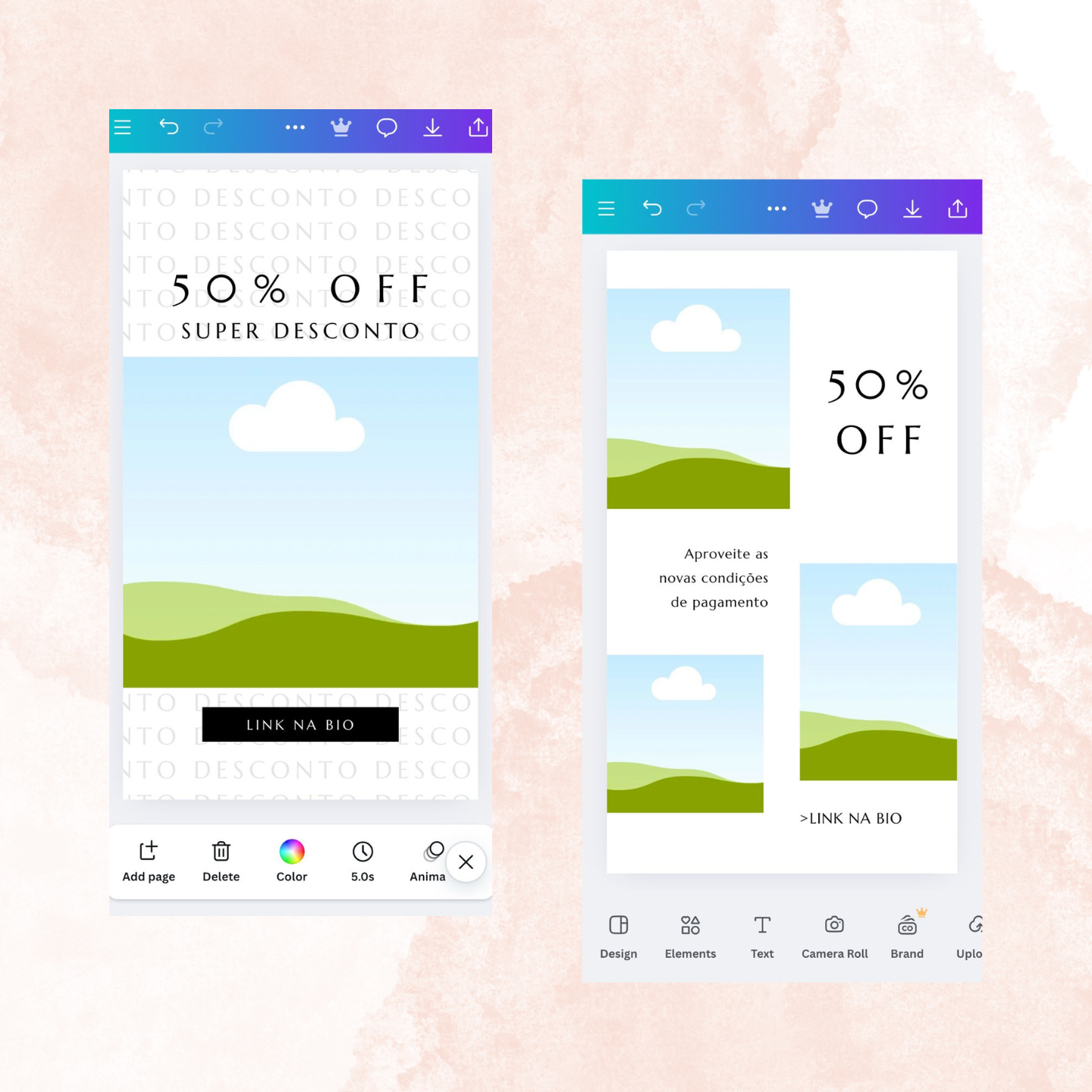 Discount Sale Canva Templates